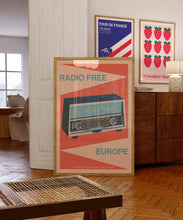 Load image into Gallery viewer, Radio Free Europe Poster