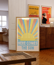 Load image into Gallery viewer, Beatles Here Comes The Sun Poster