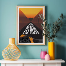 Load image into Gallery viewer, Born To Run Poster