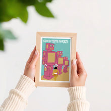 Load image into Gallery viewer, Pink Robots Poster