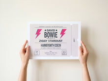 Load image into Gallery viewer, Ziggy Stardust Ticket Poster