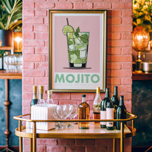 Load image into Gallery viewer, Mojito Cocktail Poster
