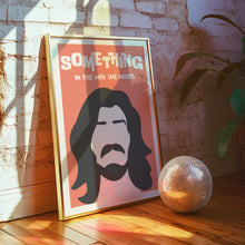 Load image into Gallery viewer, Beatles Something Song lyric poster
