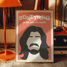 Load image into Gallery viewer, Beatles Something Song lyric poster
