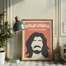 Load image into Gallery viewer, Beatles Something Song lyric poster
