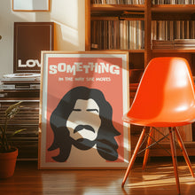 Load image into Gallery viewer, Beatles Something Song lyric poster
