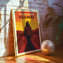 Load image into Gallery viewer, black sabbath changes song lyric poster
