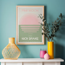 Load image into Gallery viewer, Pink Moon Poster.
