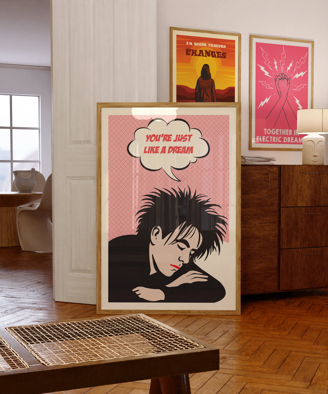 the cure just like heaven poster