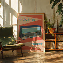Load image into Gallery viewer, Radio Free Europe Poster
