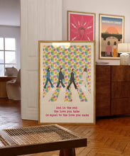 Load image into Gallery viewer, the beatles the end poster
