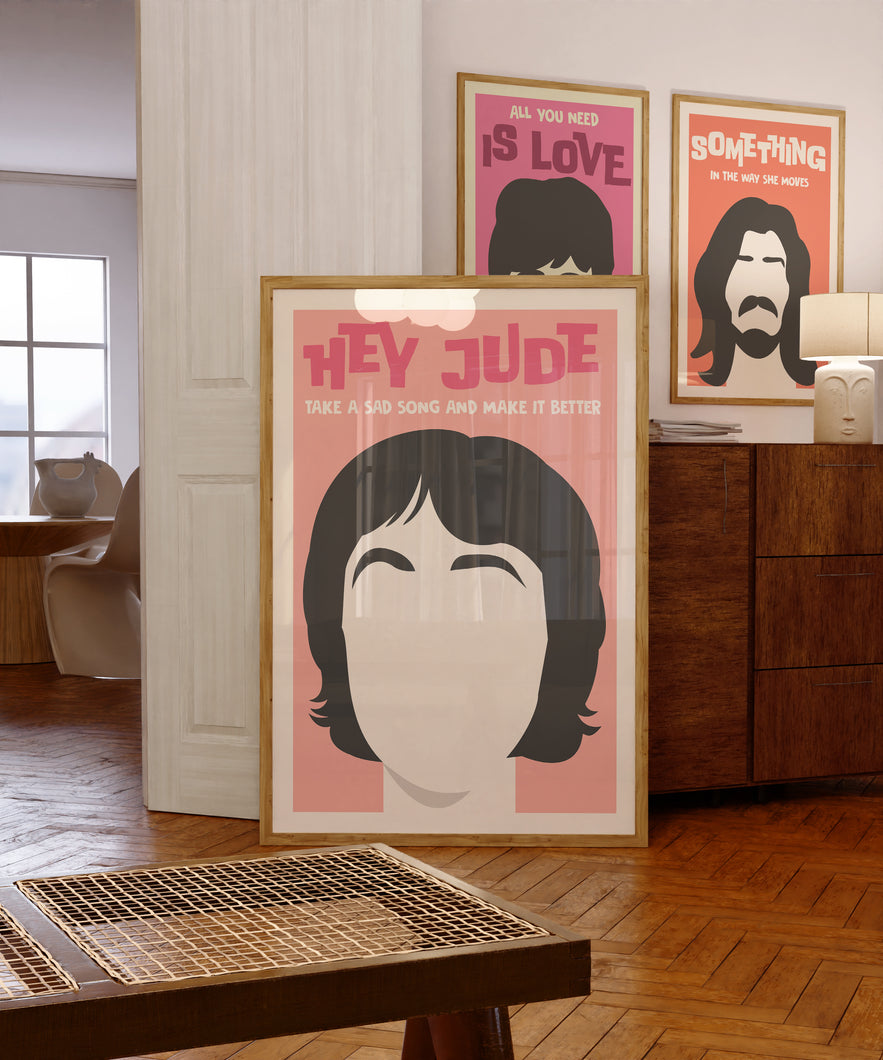 Beatles Hey Jude poster