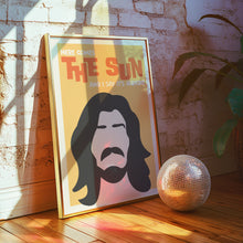 Load image into Gallery viewer, Here Comes The Sun Song Lyric Poster

