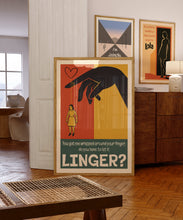 Load image into Gallery viewer, Linger Poster
