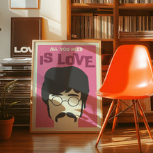 Load image into Gallery viewer, Beatles all you need is love poster
