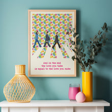 Load image into Gallery viewer, the beatles the end poster
