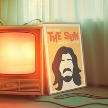 Load image into Gallery viewer, Here Comes The Sun Song Lyric Poster
