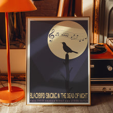 Load image into Gallery viewer, blackbrd poster

