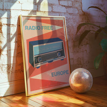 Load image into Gallery viewer, Radio Free Europe Poster
