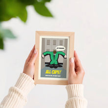 Load image into Gallery viewer, All Caps Poster
