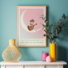 Load image into Gallery viewer, NICK DRAKE PINK MOON POSTER
