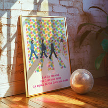 Load image into Gallery viewer, the beatles the end poster
