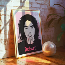Load image into Gallery viewer, bjork debut poster
