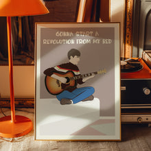 Load image into Gallery viewer, oasis dont look back in anger poster
