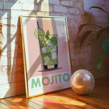 Load image into Gallery viewer, Mojito Cocktail Poster

