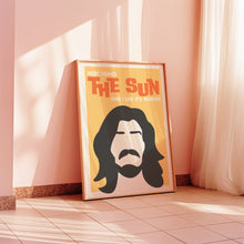 Load image into Gallery viewer, Here Comes The Sun Song Lyric Poster
