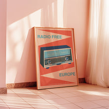 Load image into Gallery viewer, Radio Free Europe Poster
