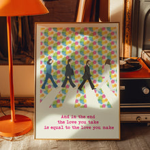 Load image into Gallery viewer, the beatles the end poster

