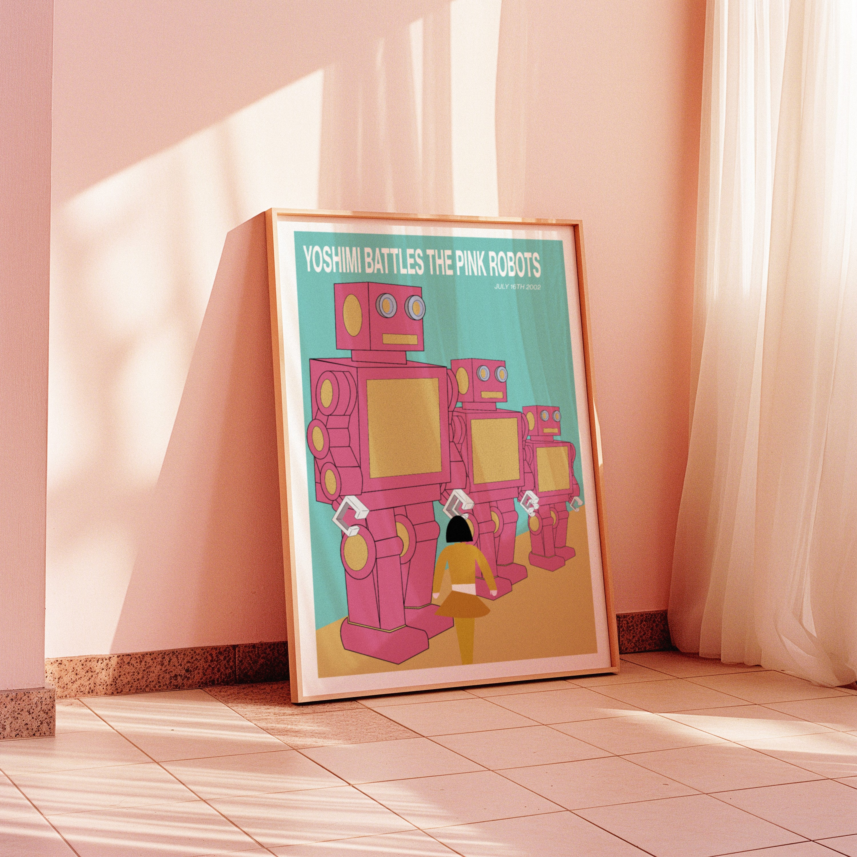 Pink Robots Poster