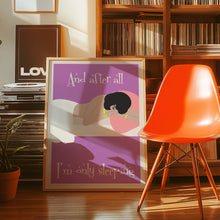 Load image into Gallery viewer, I&#39;m Only Sleeping Poster
