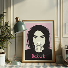 Load image into Gallery viewer, bjork debut poster
