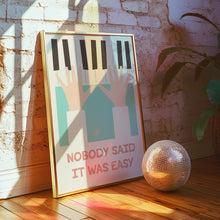 Load image into Gallery viewer, coldplay scientist poster
