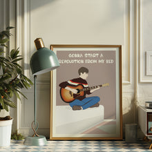 Load image into Gallery viewer, oasis dont look back in anger poster
