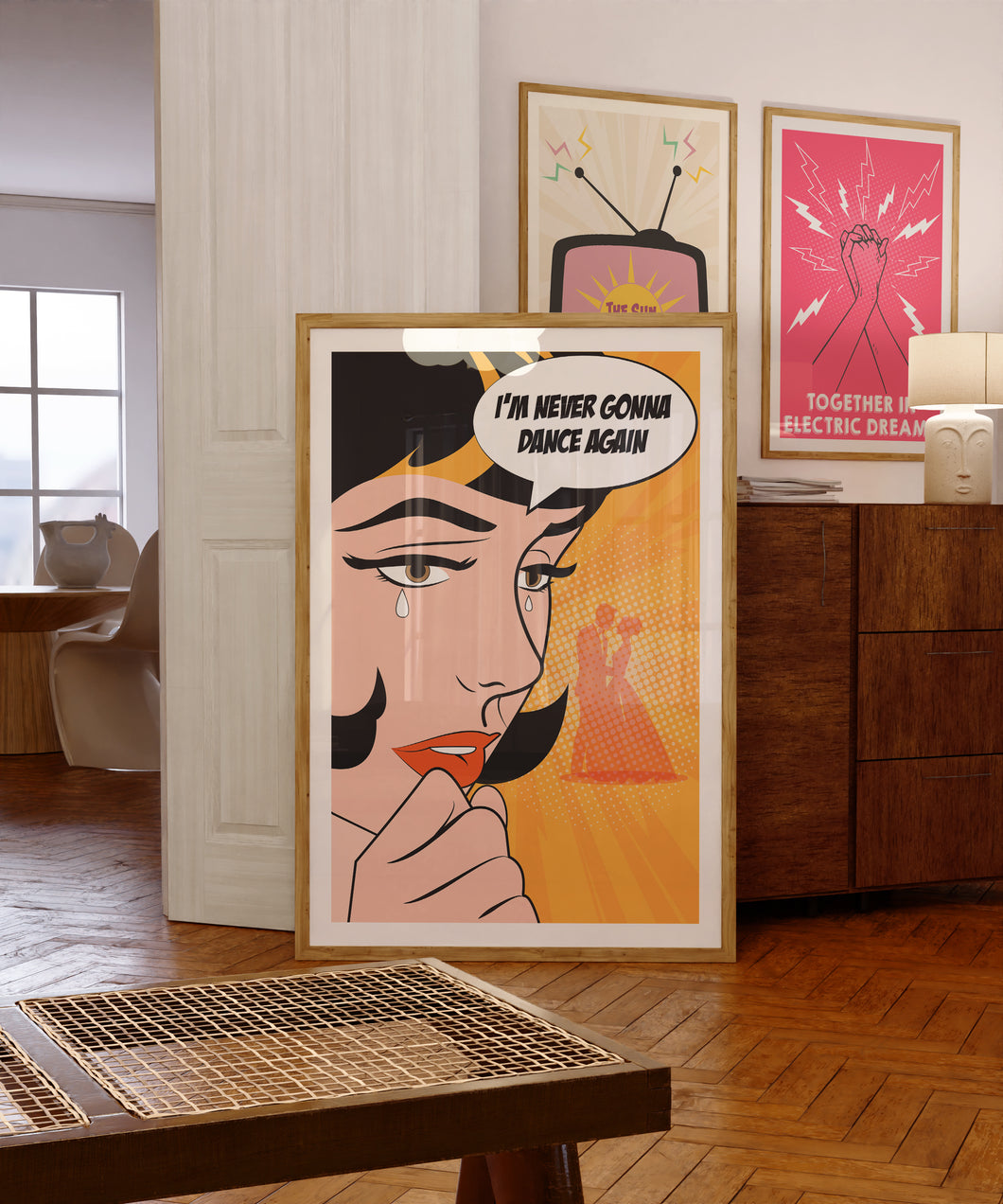 Never Gonna Dance Again Poster