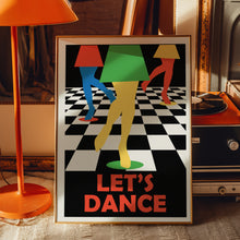 Load image into Gallery viewer, let&#39;s dance poster
