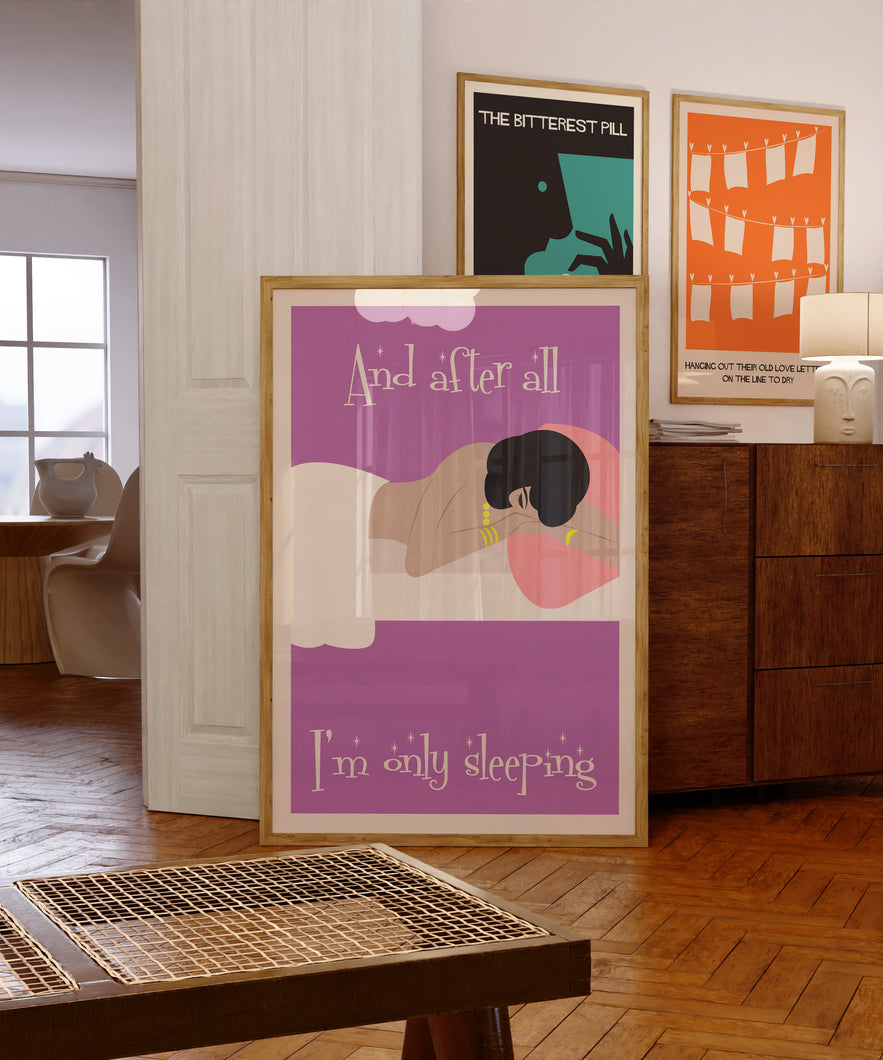 I'm Only Sleeping Poster
