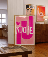 Load image into Gallery viewer, I Adore U Poster
