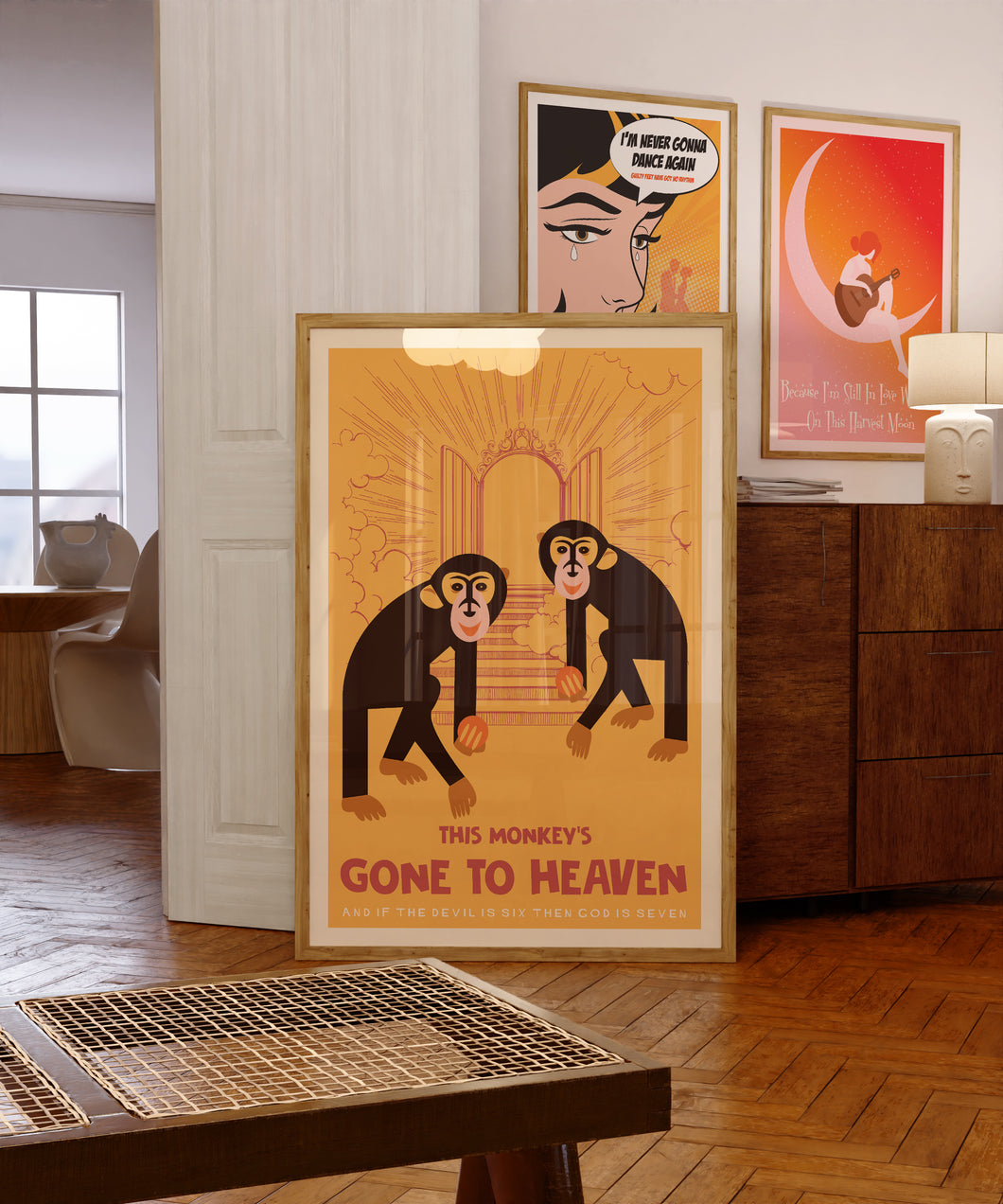 This Monkey's Gone To Heaven Poster