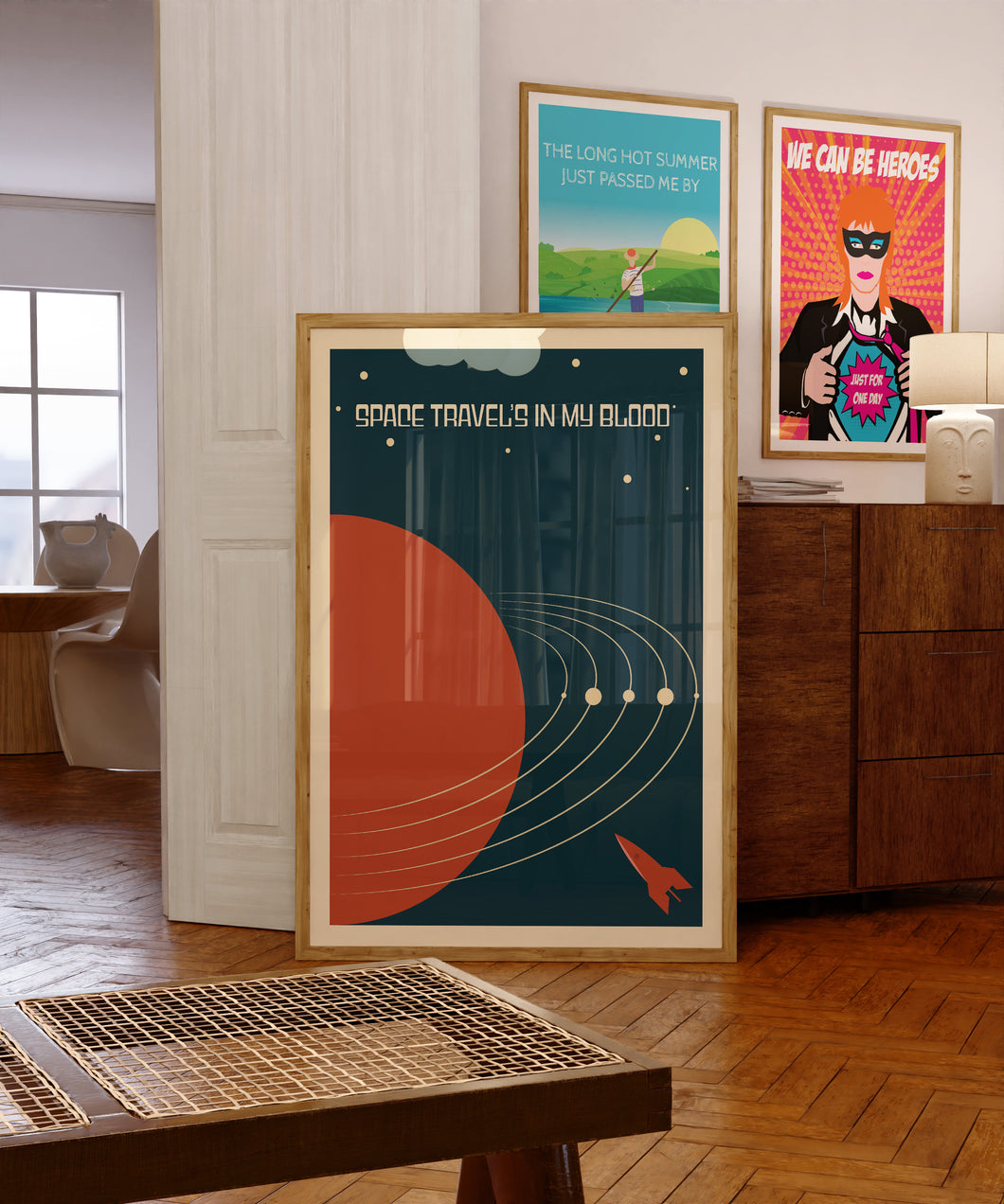 Space Travel's In My Blood Poster
