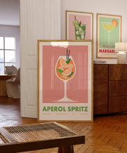 Load image into Gallery viewer, Aperol Spritz Cocktail Poster
