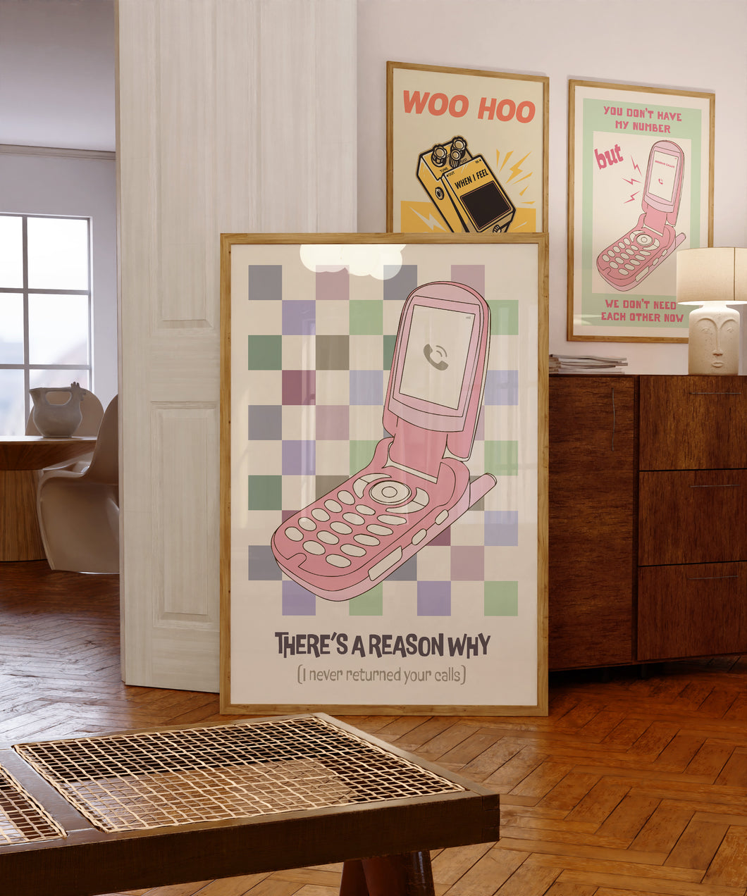There's A Reason Why (I Never Returned Your Calls) Poster