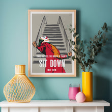 Load image into Gallery viewer, James Sit Down Poster
