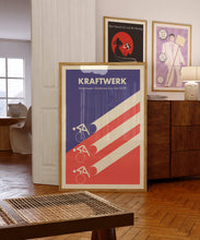 Load image into Gallery viewer, Kraftwerk Concert poster

