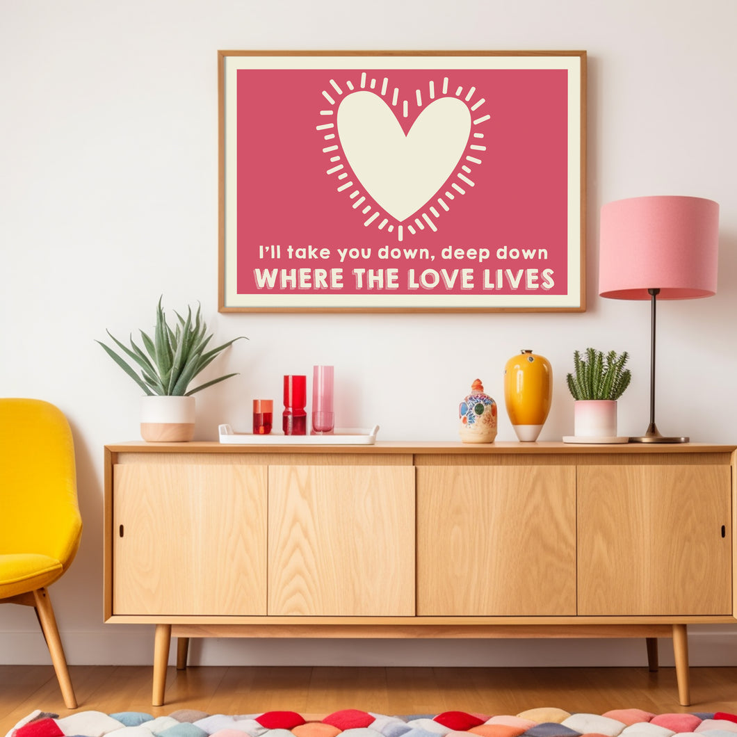 Where love lives poster
