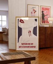 Load image into Gallery viewer, Olivia Rodrigo Vampire Poster.
