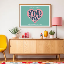 Load image into Gallery viewer, you and me song poster
